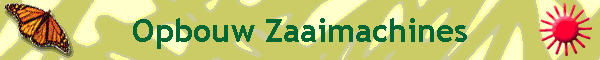 Opbouw Zaaimachines