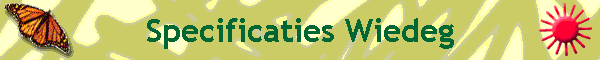 Specificaties Wiedeg
