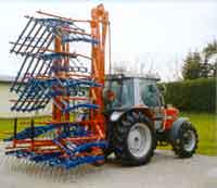 Vergrendeling van cilinder voor transport/arbeid.